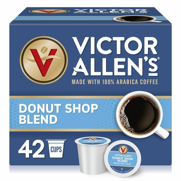 Victor Allen Donut Shop Coffee Single Serve Cup, PK42 FG014584RV